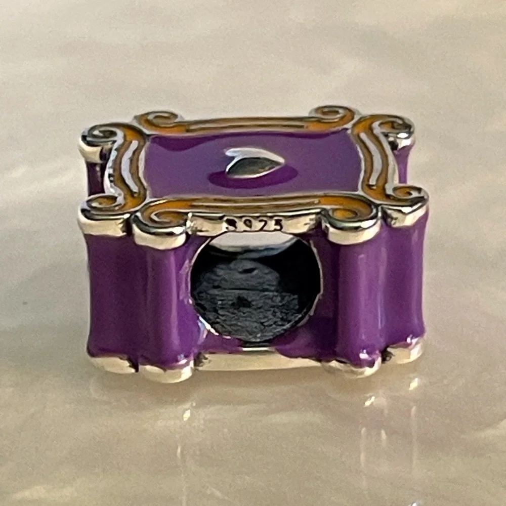 Bracelet Charm Friends Yellow Picture Frame Purple Door Heart